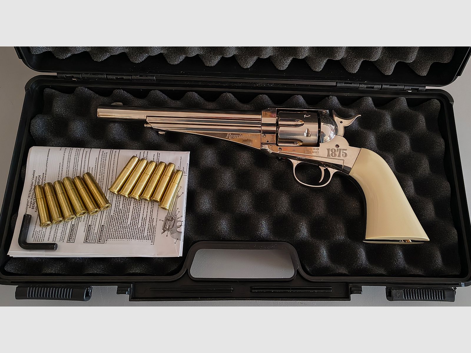 Crosman Remington 1875 CO2 Western revolver 4.5mm