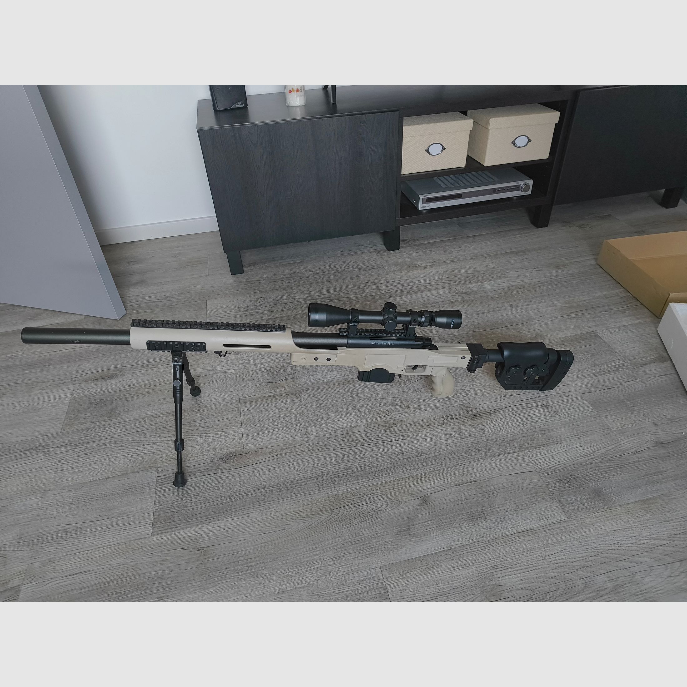 Bien MB4410D Remington MSR Réparation-Airsoft Ressort 1,7 Joule 6mm BB