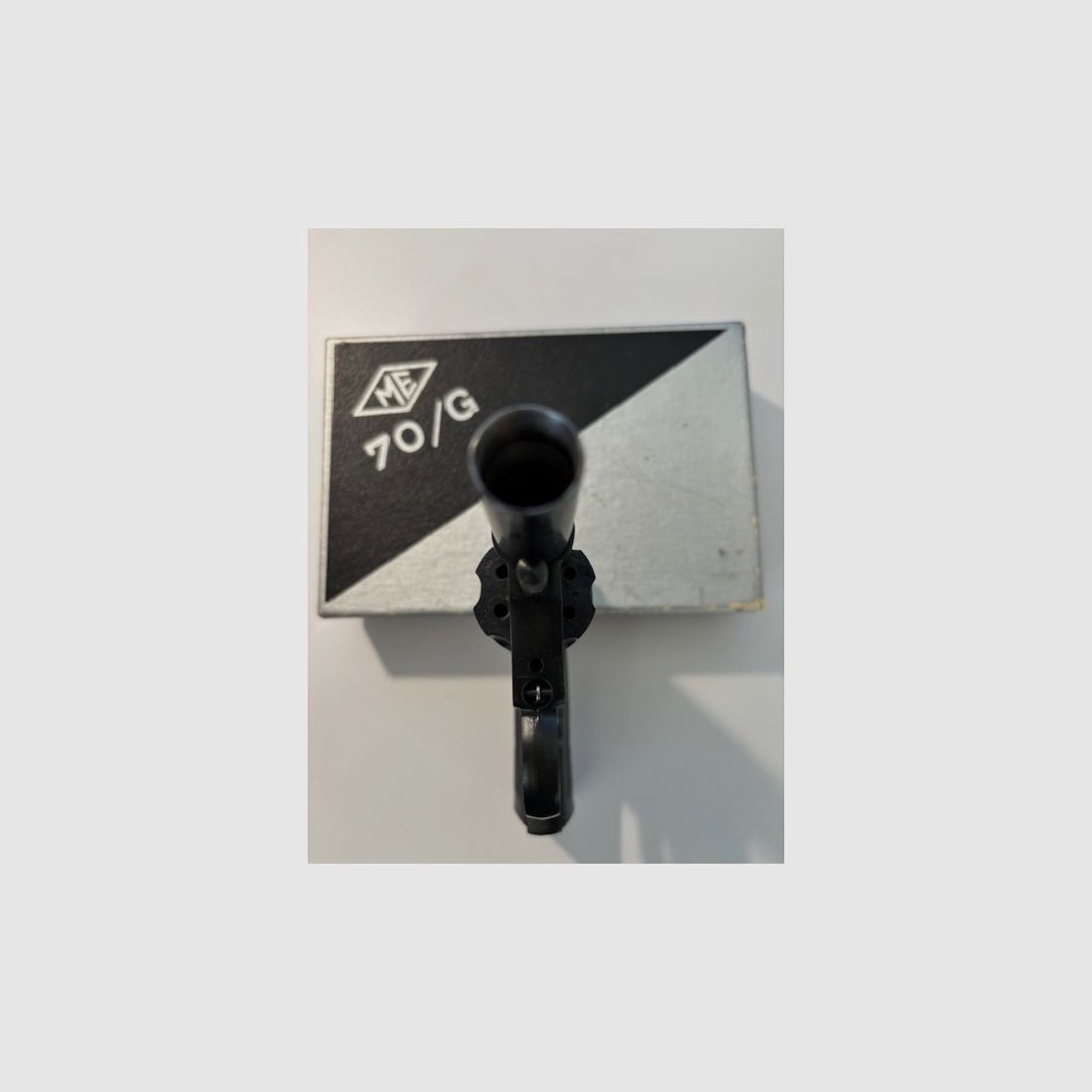 ME Cuno Melcher Schreckschuss- Gasrevolver ME 70/G, 6mm Flobert mit integriertem Abschussbecher