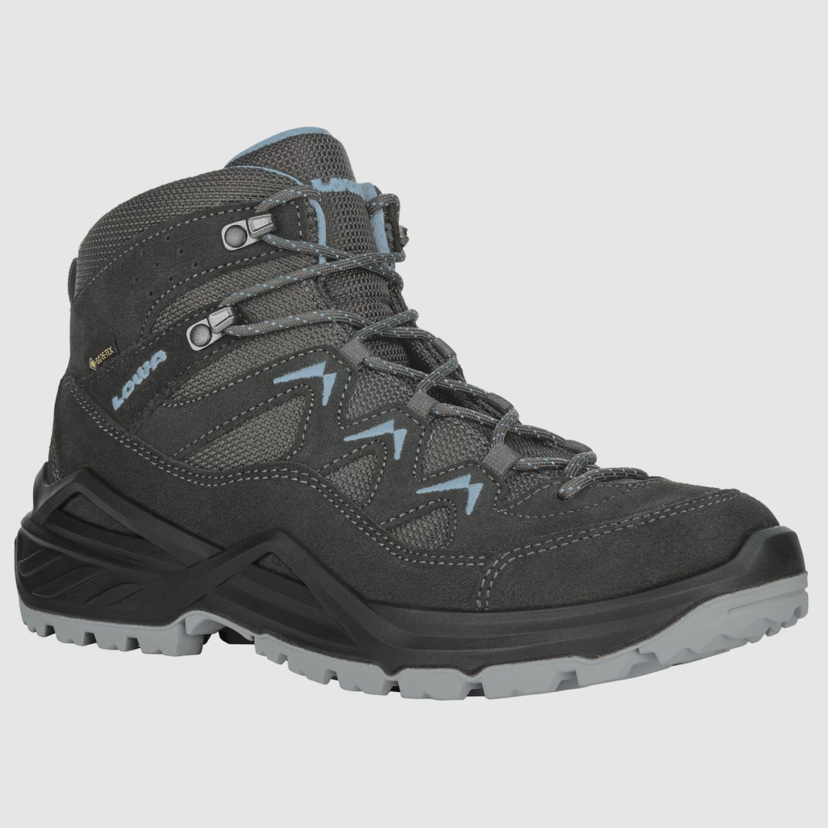 LOWA Sirkos Evo GTX MID Ws Anthracite/ Ice Blue