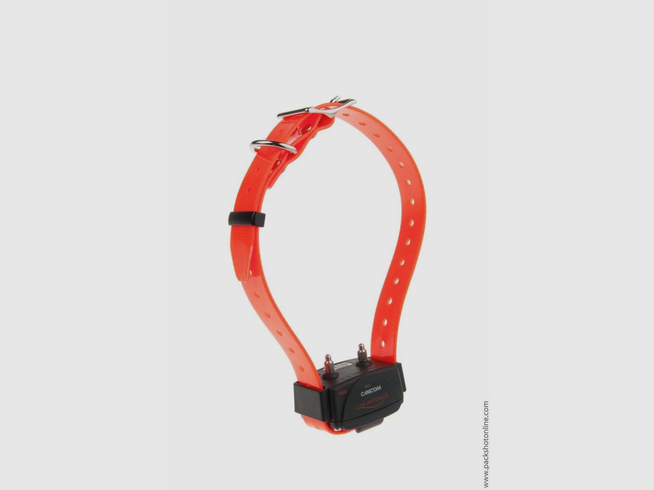 Collier d Éducation Canicom Num Axes - Collier Seul avec Sangle Orange Fluo - Contrôle Précis et Visibilité Accrue, image 1 sur 5