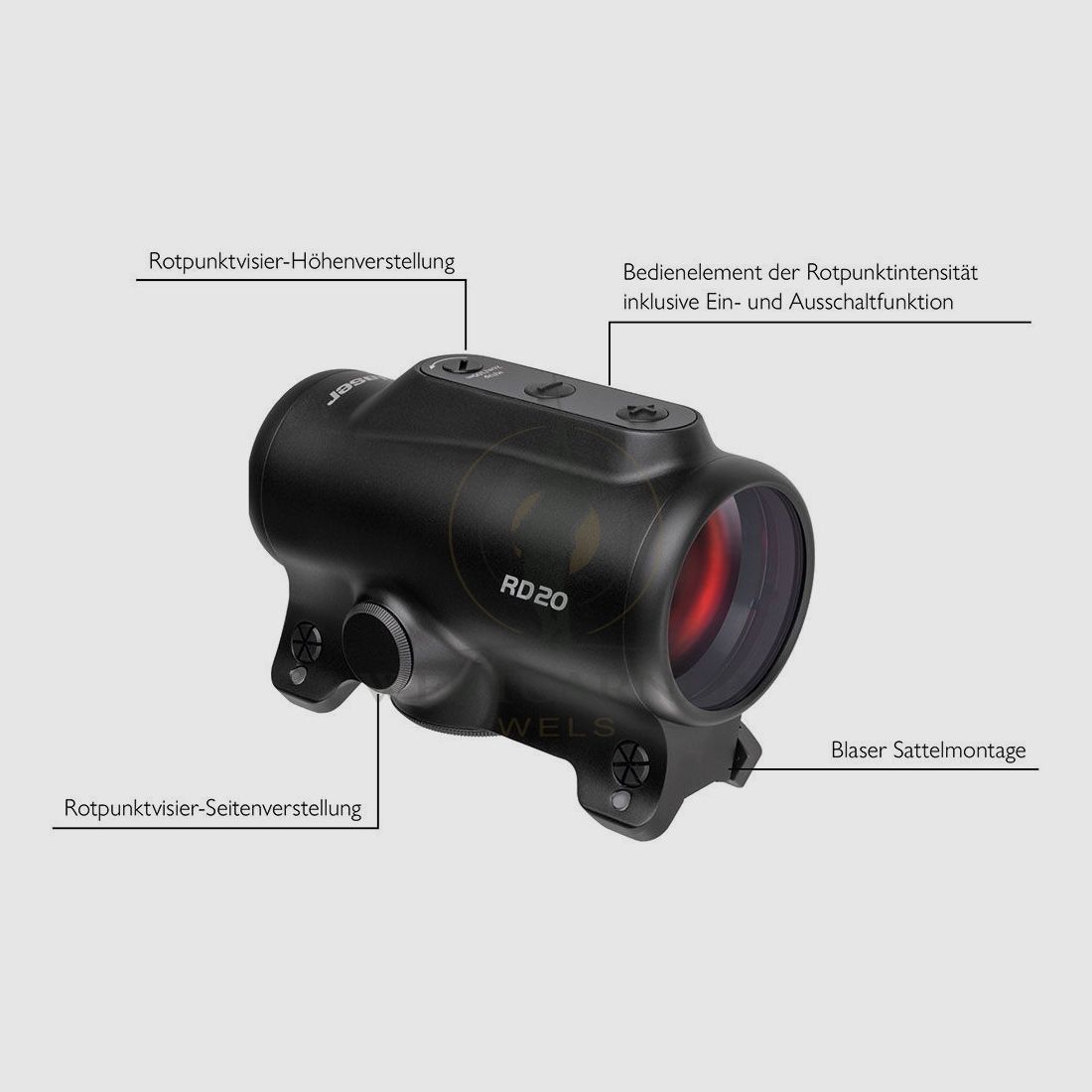 Blaser RD20 Point Rouge, image 5 sur 5