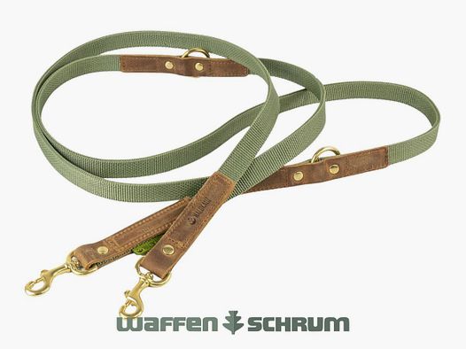 Waldkauz Umhängeleine ''Schlendrian''  / Länge 250cm Oliv