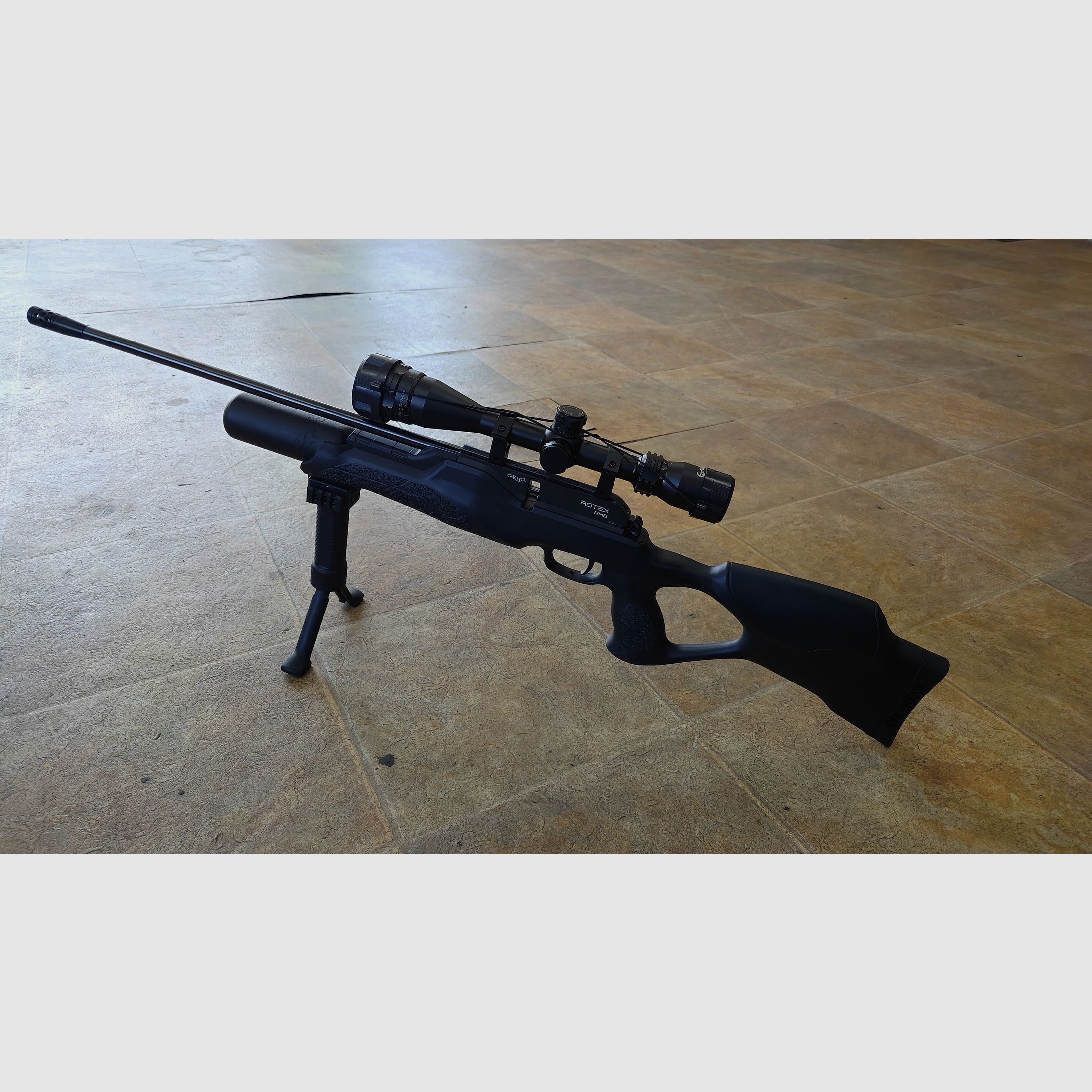 Walther Rotex RM8 Varmint 4.5mm Pressluftgewehr SET