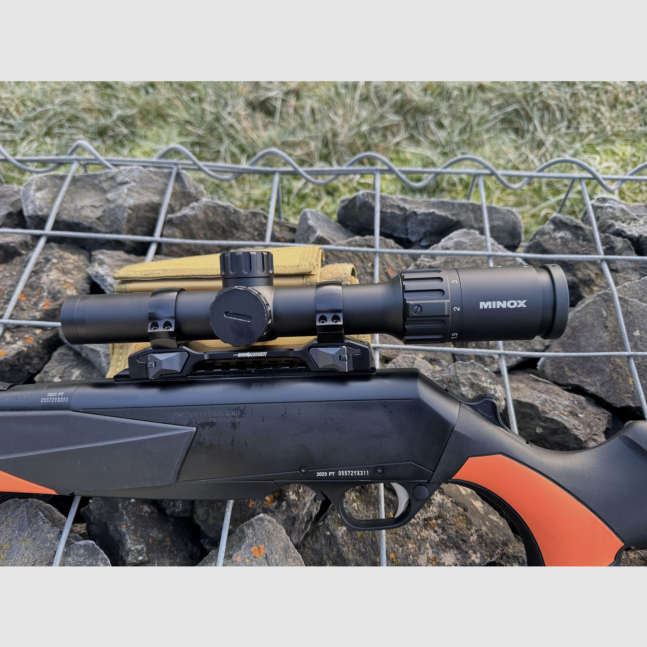 Browning BAR MK3 Tracker 9.3*62 mit Minox ZX5i 1-5x24 – gebraucht, neuwertig