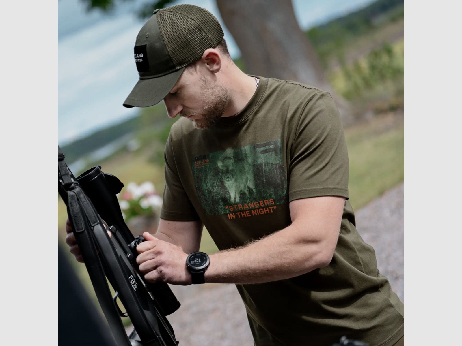 Seeland T-Shirt Night Vision (Pine Green)