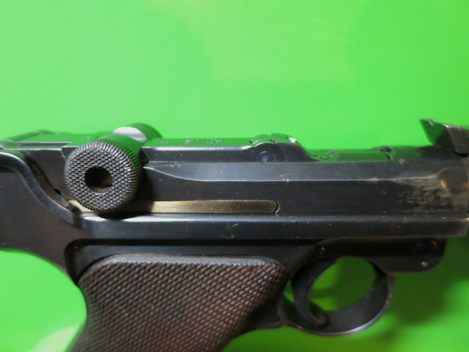 Deutsche Waffen- und Munitionsfabriken (DWM) 1918 , lange Pistole 08 P08, Ari P08 (Artillerie), 9 mm Luger     #48