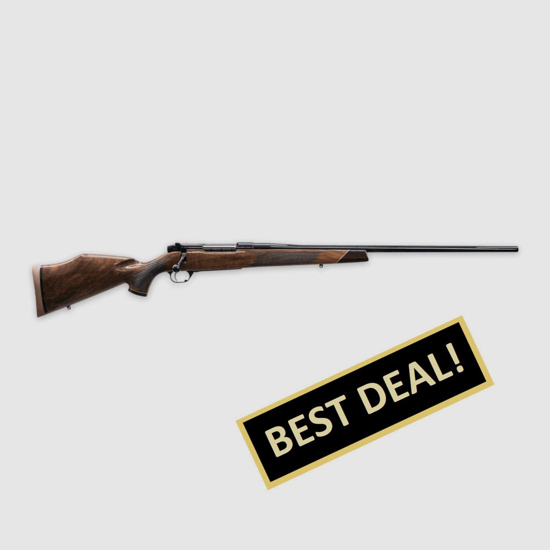 Weatherby MARK V DELUXE 6,5MM CREEDMOOR 22"/56CM HIGH GLOSS BLUED 1/2"-28
