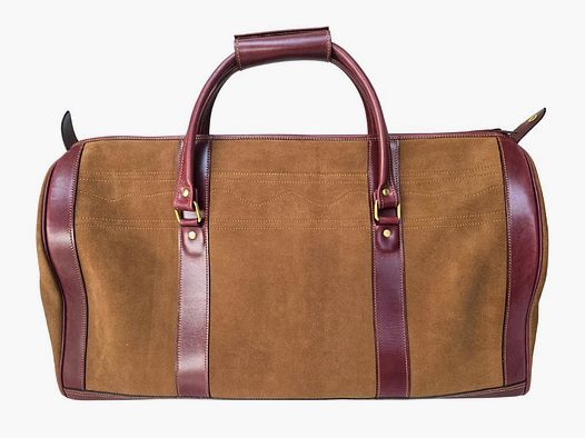 CORZO Wildleder Reisetasche Beige