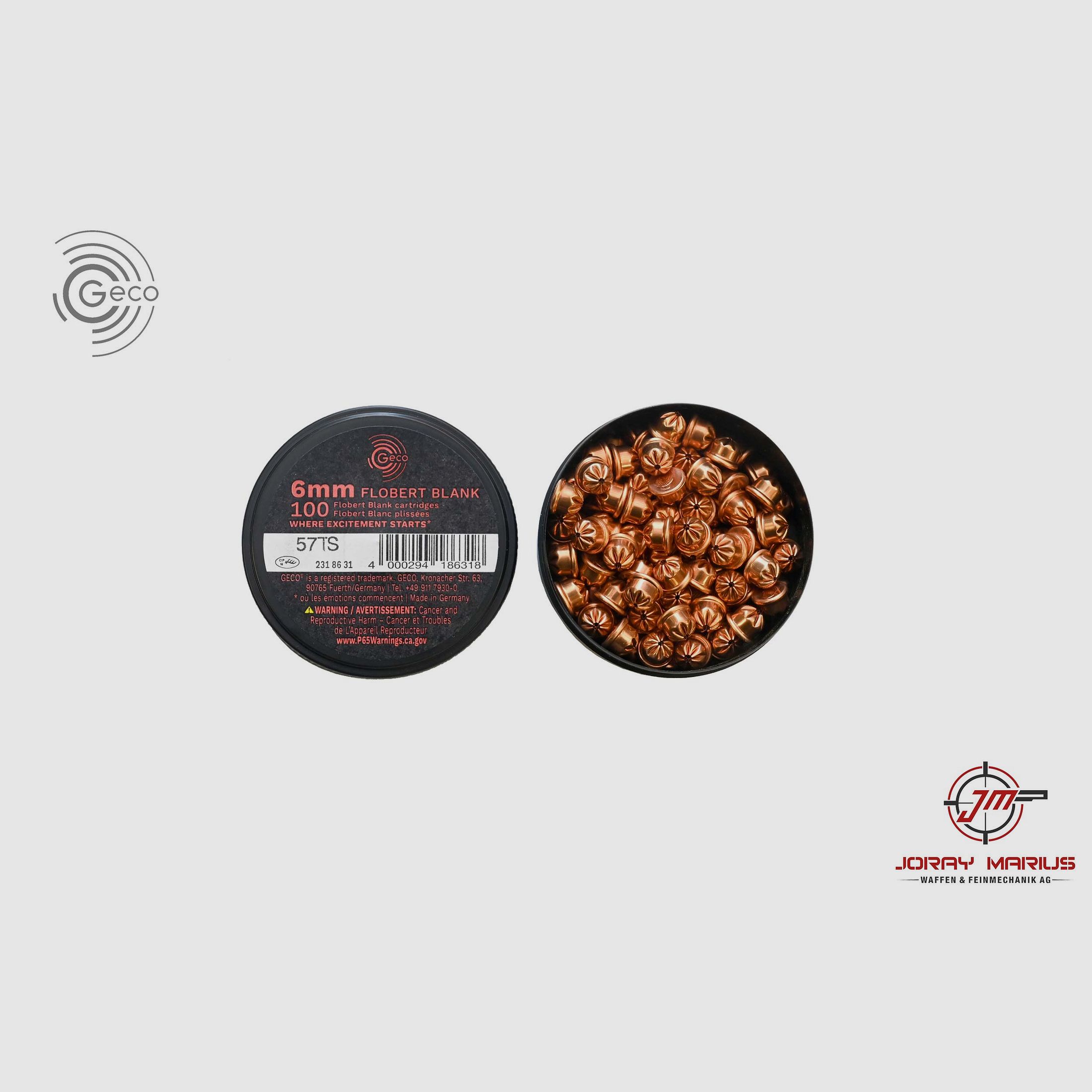 6mm Flobert Geco Platzpatronen