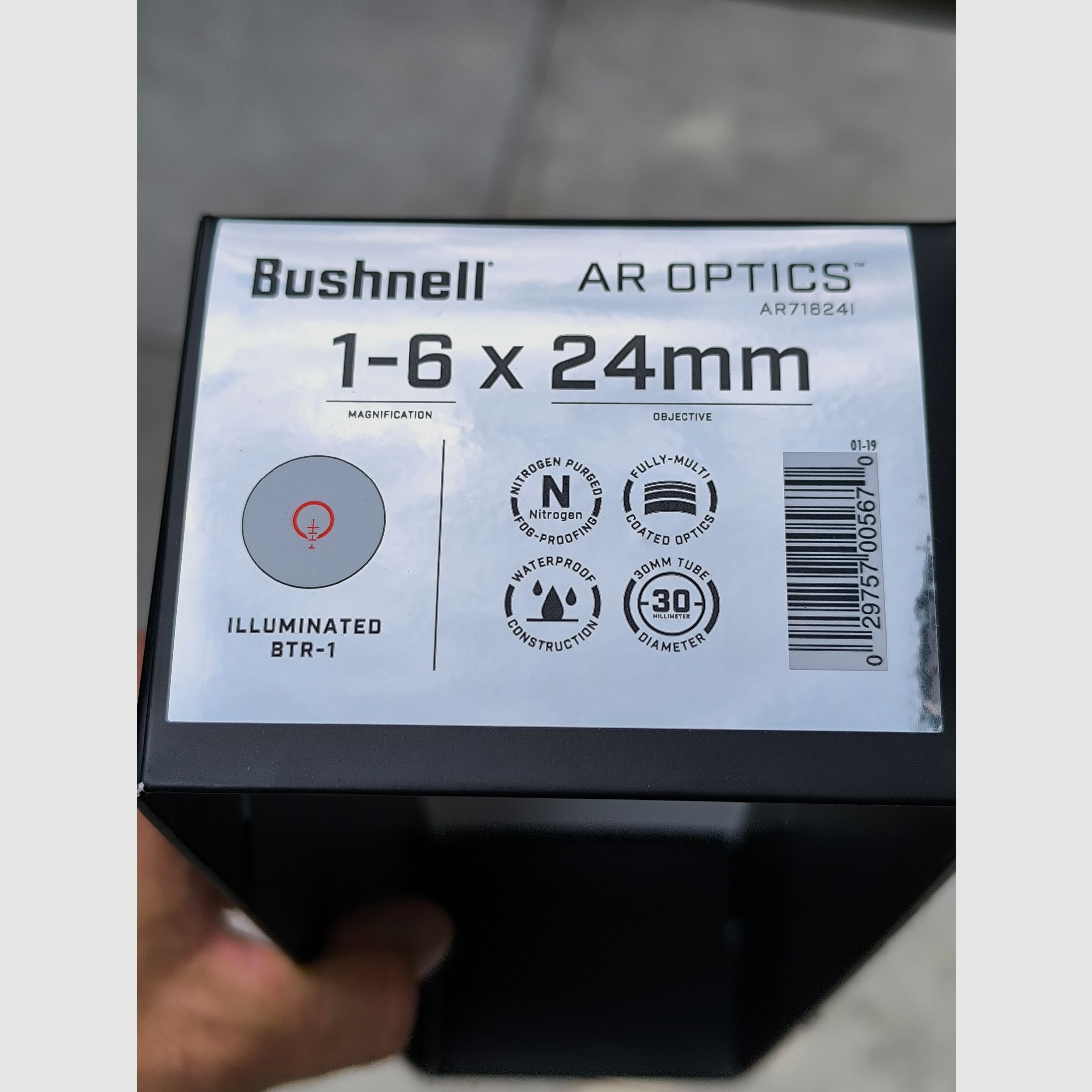 Bushnell AR Optic 1-6X24 BTR-1 LPVO  IPSC 3 Gun Drückjagdglas