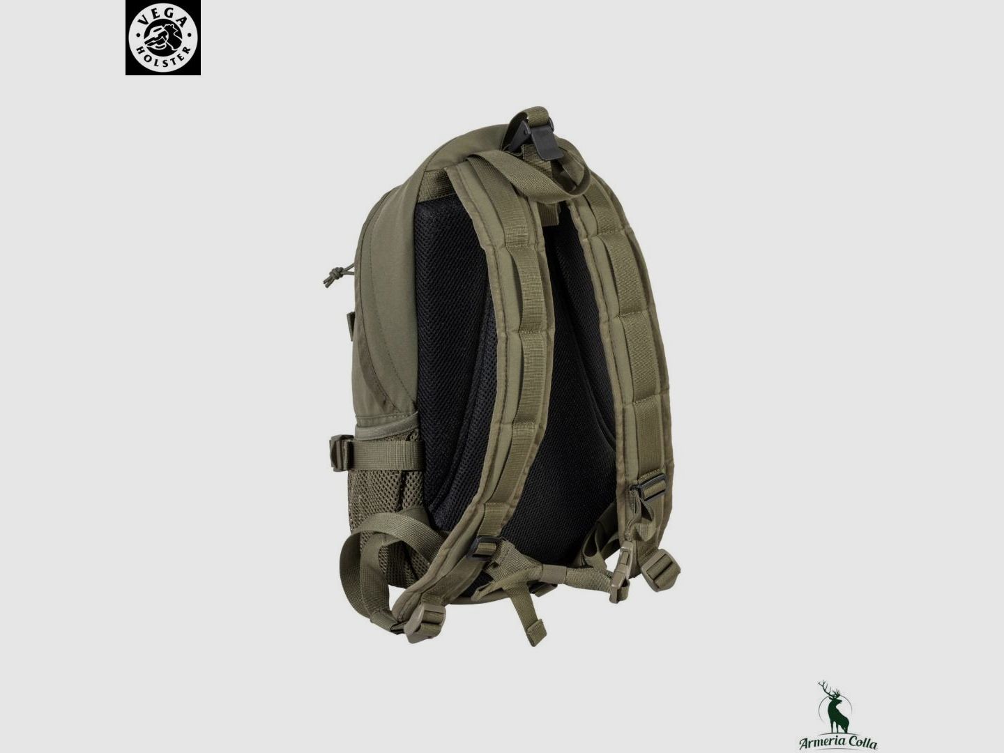 Vega Holster Rugzak Groen in Polyester 25L, afbeelding 2 van 3