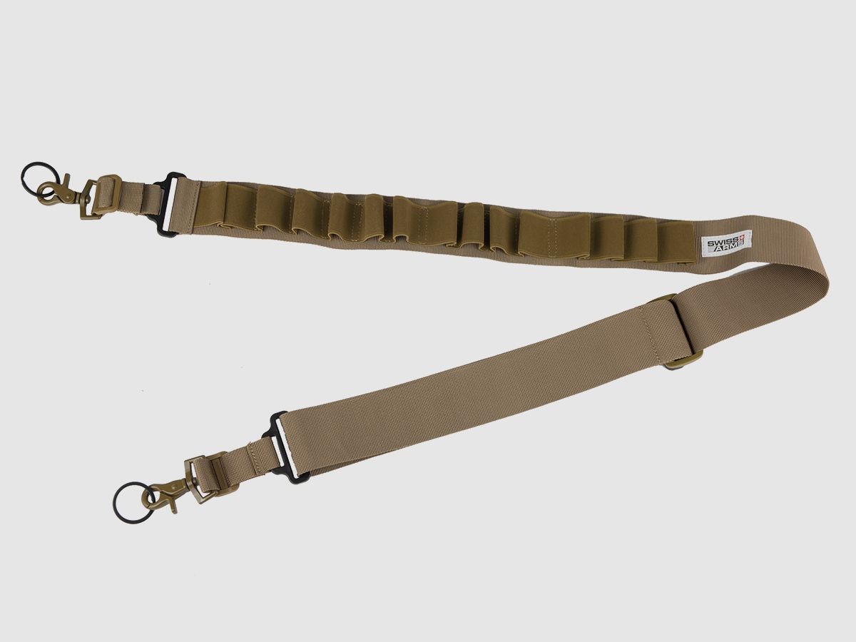 Swiss Arms pasek nośny do strzelb 2-punktowy Tan
