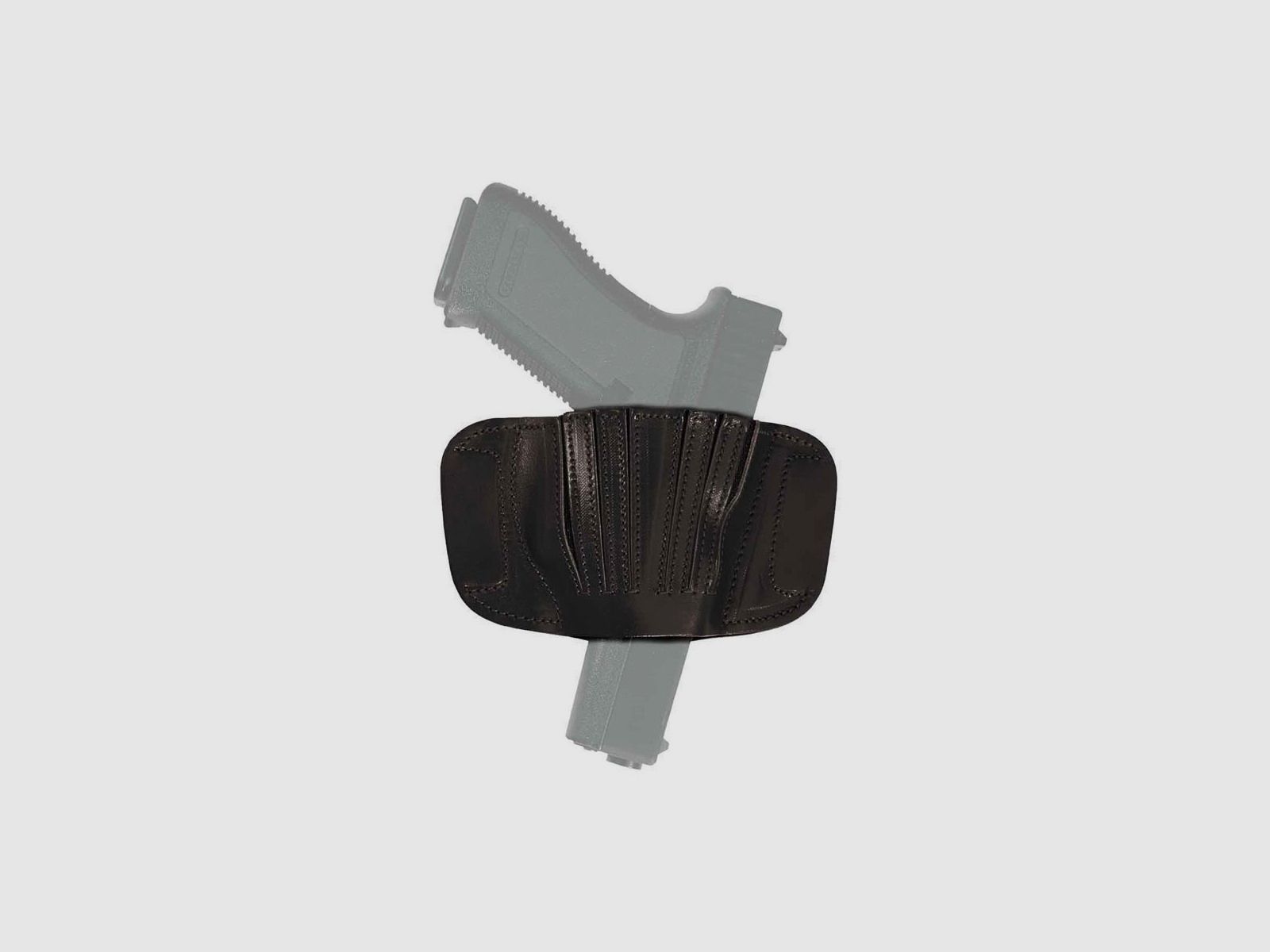 Universelles Gürtelholster mit Elastikband Large Size Schwarz Linkshänder