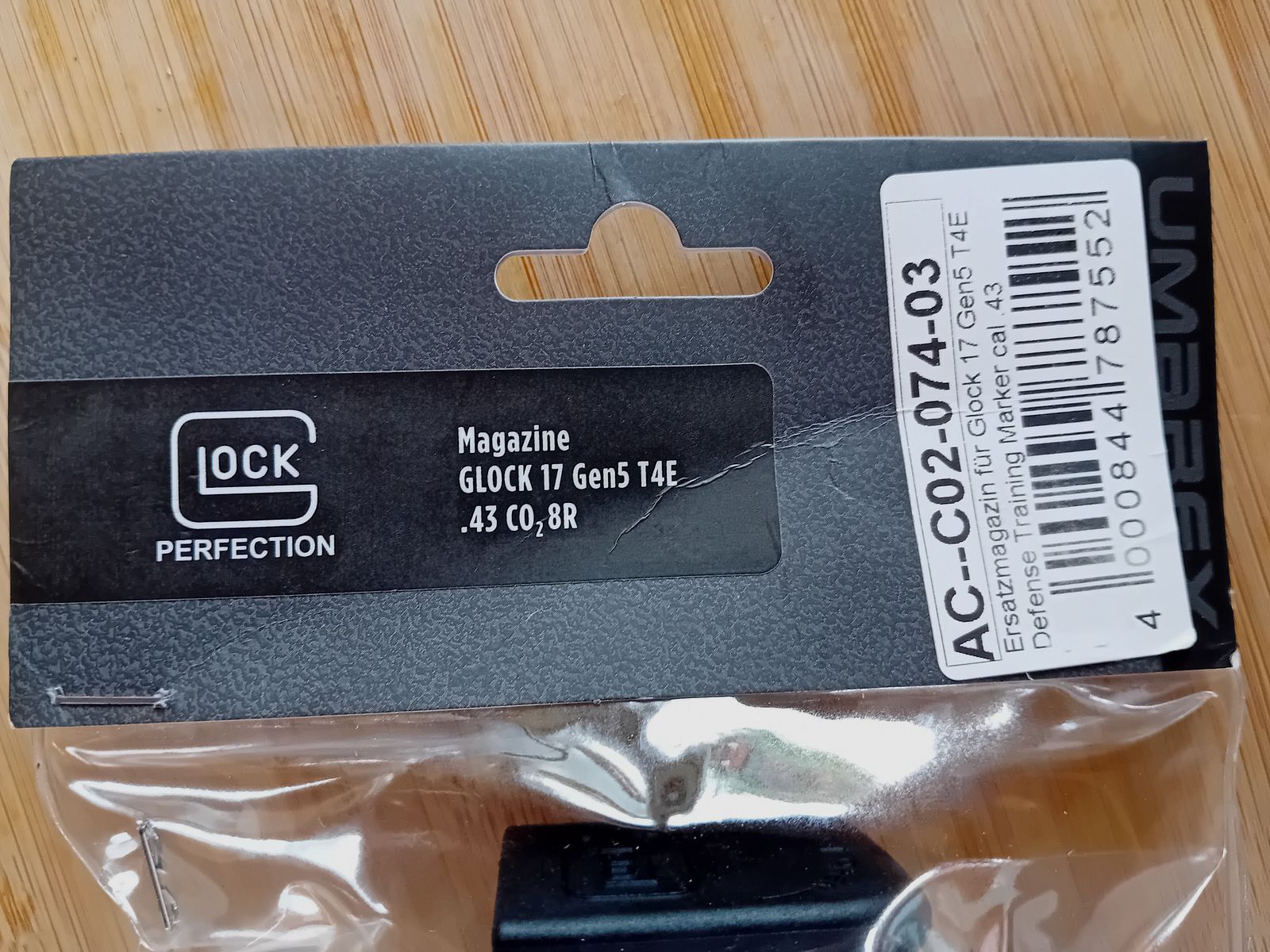 Magazin für Glock 17 Gen.5  T4E  .43