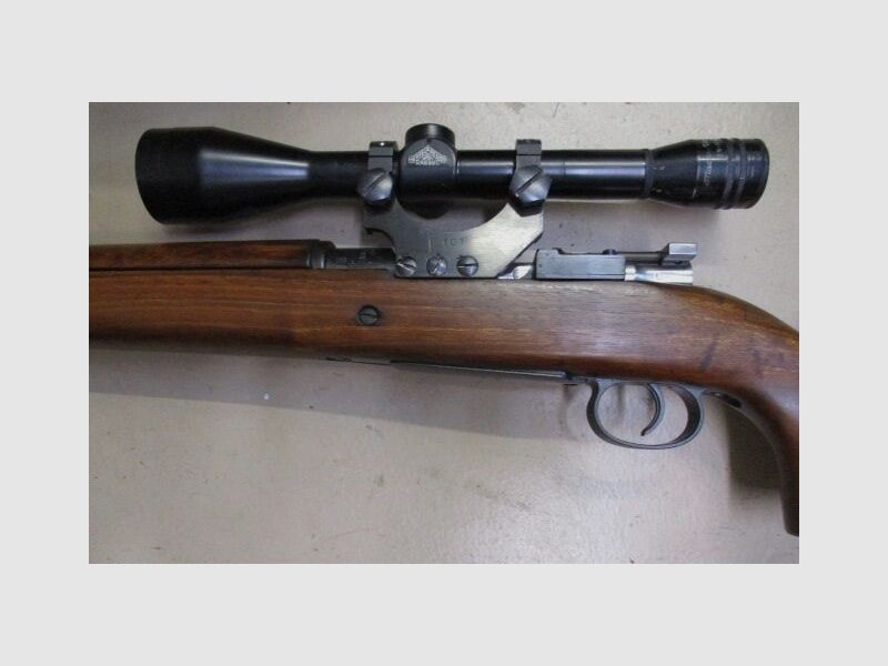 Einzelladerbüchse Carl Gustaf M63 mit ZF Hertel & Reuss Sniper Singapore M63 Sniper SPF