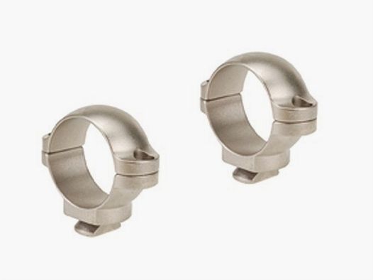 Leupold Dual Dovetail Anelli 25,4mm bassi argento