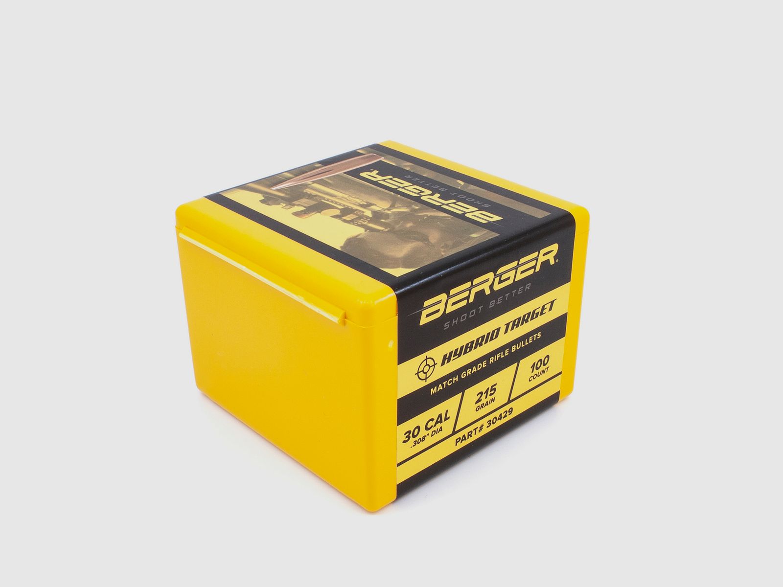 Berger Geschoss .30 Hybrid Target 215GR 100 Stück