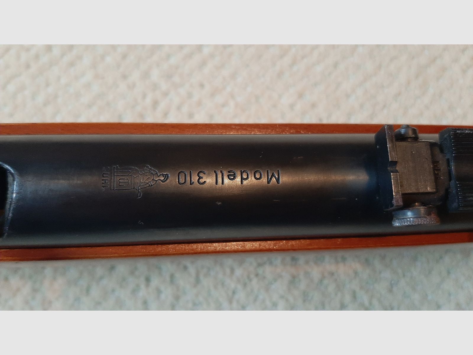 Fucile ad aria compressa Suhl Haenel 310 con calcio sportivo