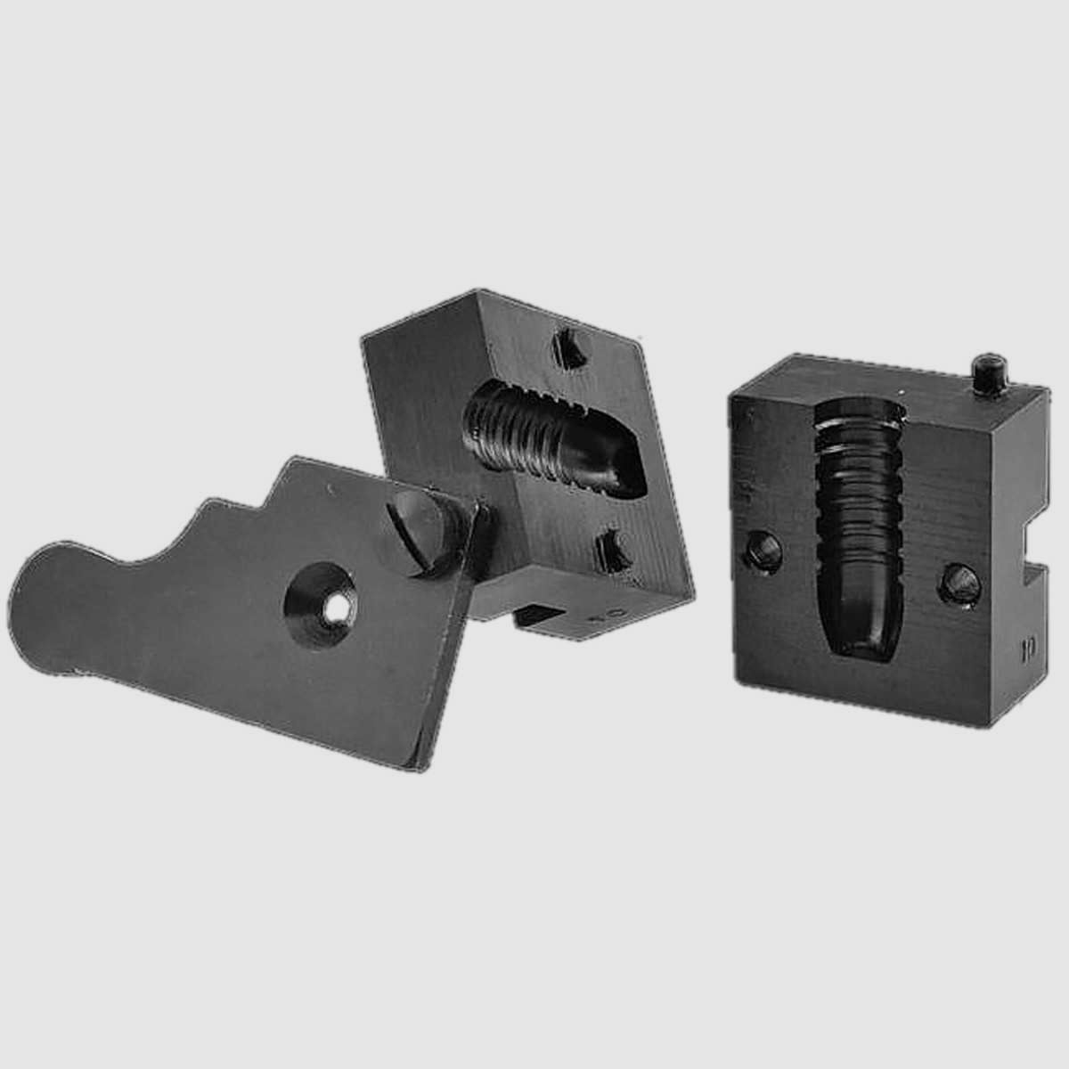 Kugelgussform 1 Kavität - Kegelige Geschosse für Vorderlader - Kaliber .451, Bild 1 von 5
