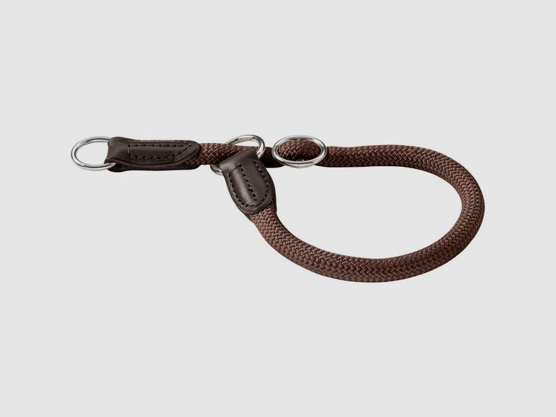 Hunter Dressurhalsung Freestyle mit Stoppring Braun