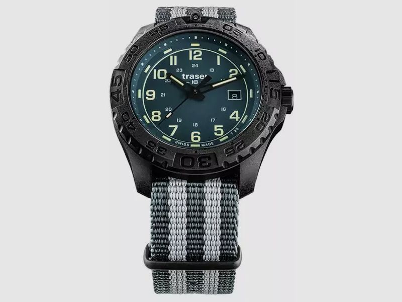 Traser P67 Officer Pro Gun Metal Lime RS Watch - 107424, image 5 of 5