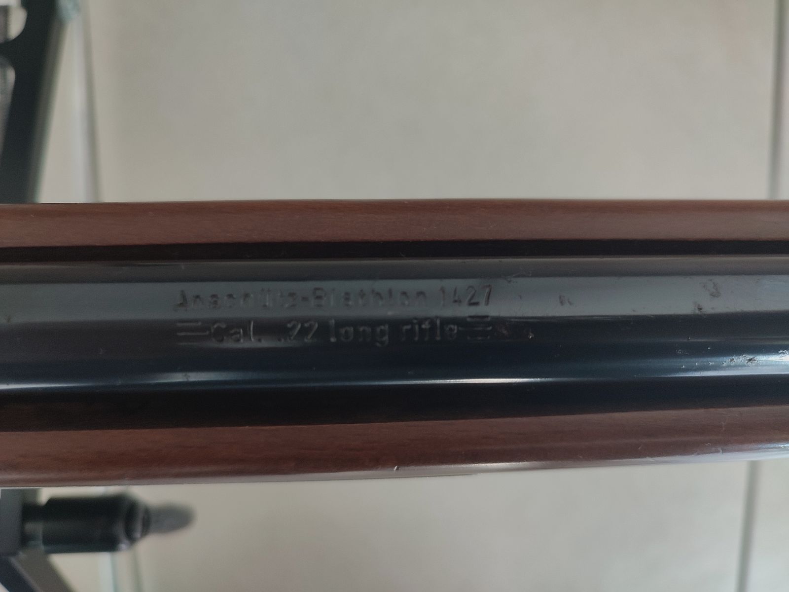Anschütz 1427 Biathlon Repetierer Benchrest .22 KK + 2.000 Schuss Matchmunition