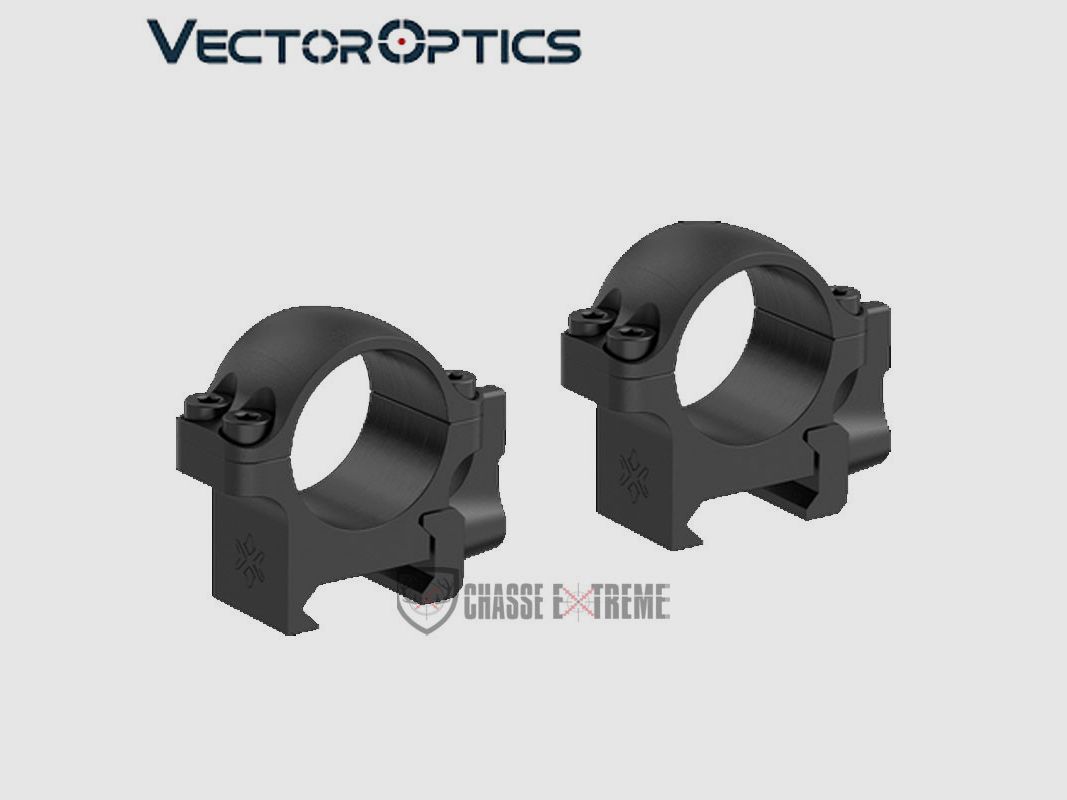 Collier VECTOR OPTICS Stahl Weaver 30mm Basis, Bild 1 von 3