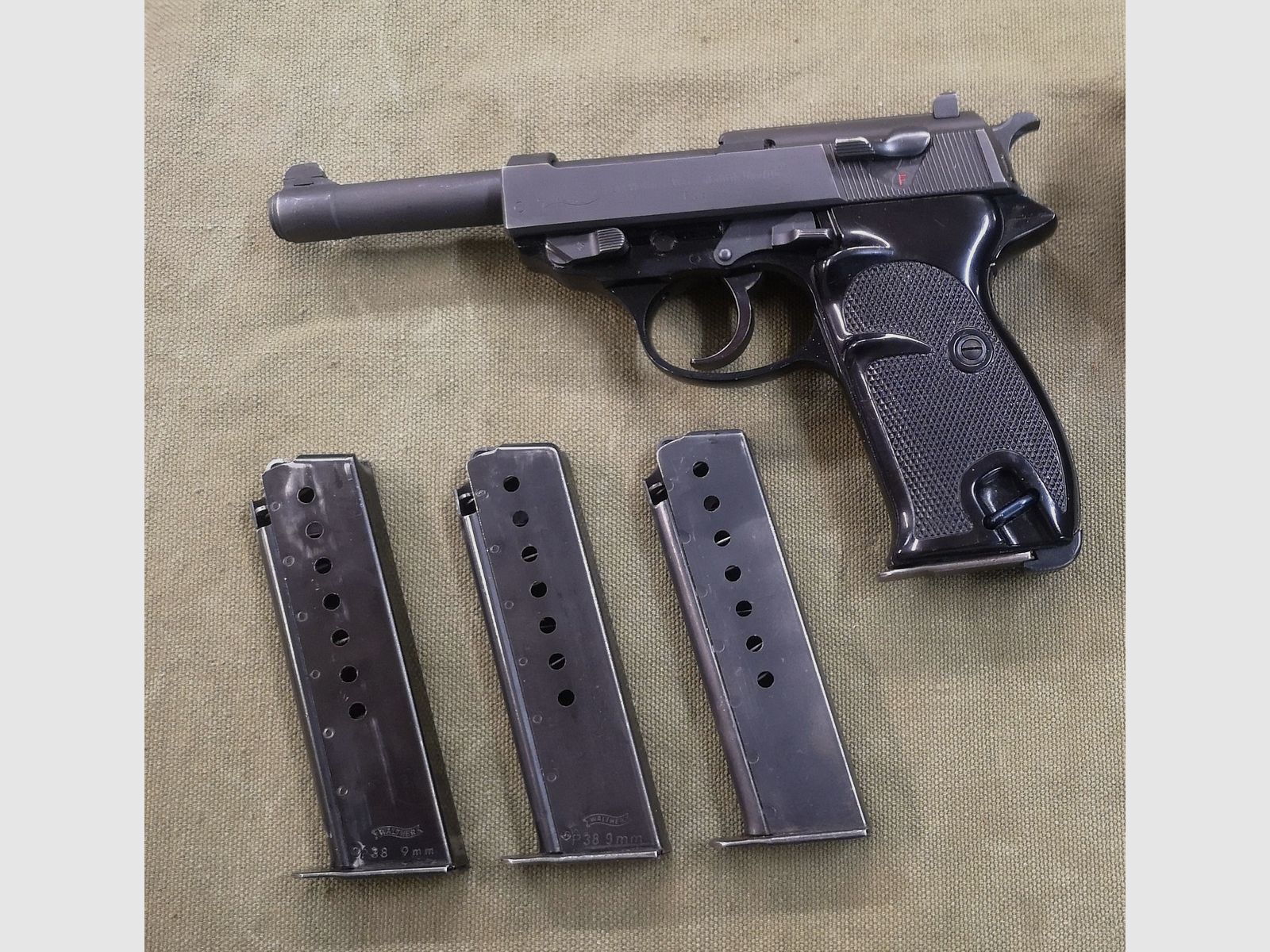 Walther P38, P1 e 4 caricatori