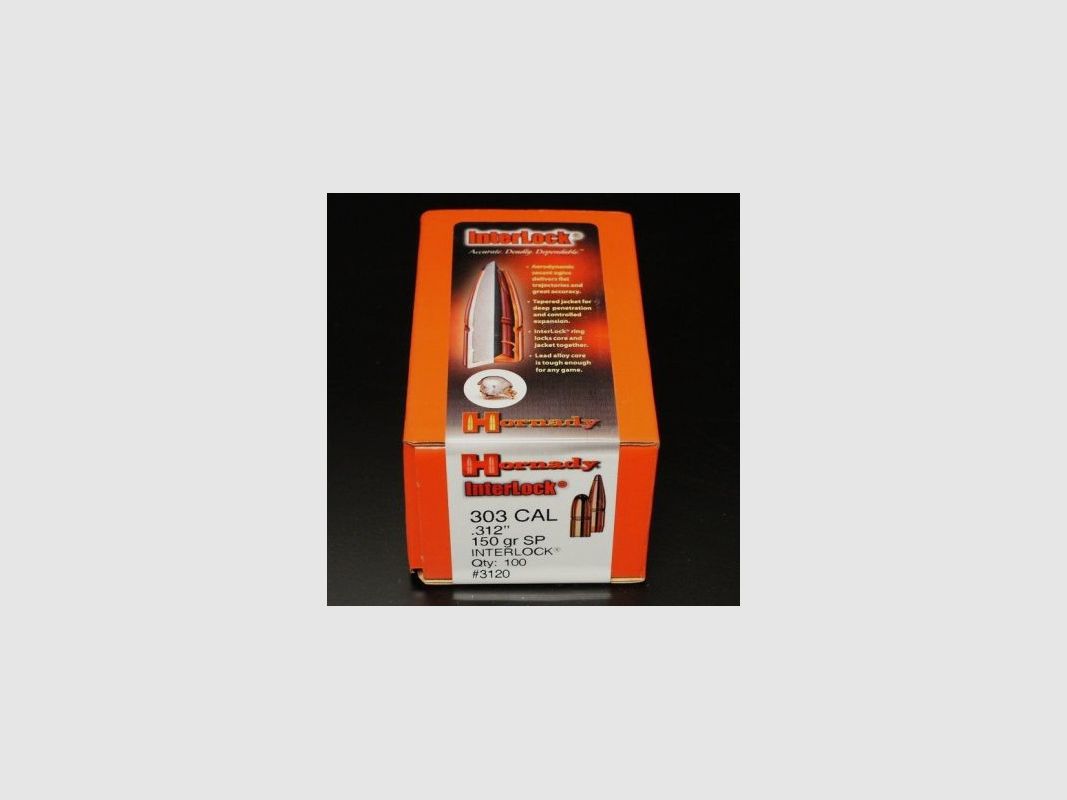 HORNADY Kogels C 303 SP 150 GR, afbeelding 1 van 4