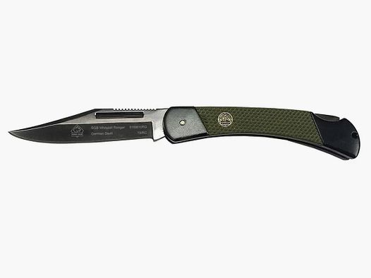 PUMA SGB whitetail ranger, G10 olive green, black anodized