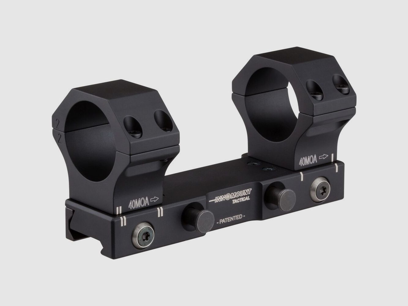 INNOGUN Montage Tactical-Flex Schnellspann, ø 34 mm, BH 21, Vorneigung 20-40MOA
