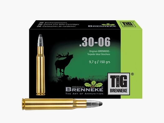 Brenneke .30-06 Spr. TIG 9,7g/150grs. – 20 Stk.