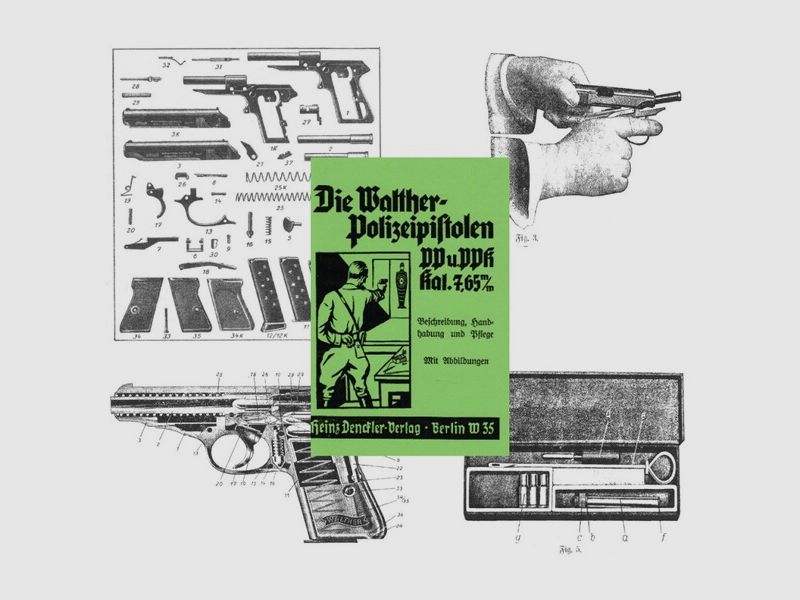 Nachdruck Bedienungsanleitung Walther Pistolen PP und PPK
