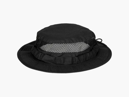 MFH MFH Sombrero Bush Mesh Boonie - Negro / L/XL
