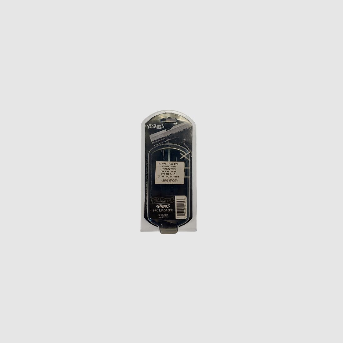 Cargador de 16 cartuchos para Walther PPX M1 9PARA