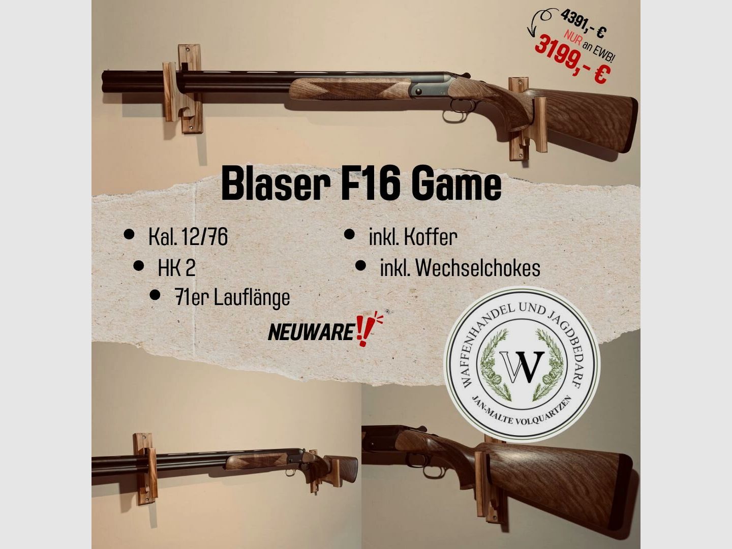 Blaser F 16 Game