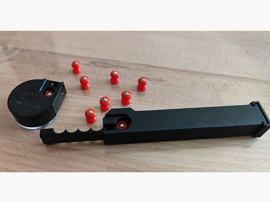 NUOVA VERSIONE! 50 PEZZI di DIABOLOS riutilizzabili 9MM CAL. 357 PER AEA HP MAX e HP MAX2!