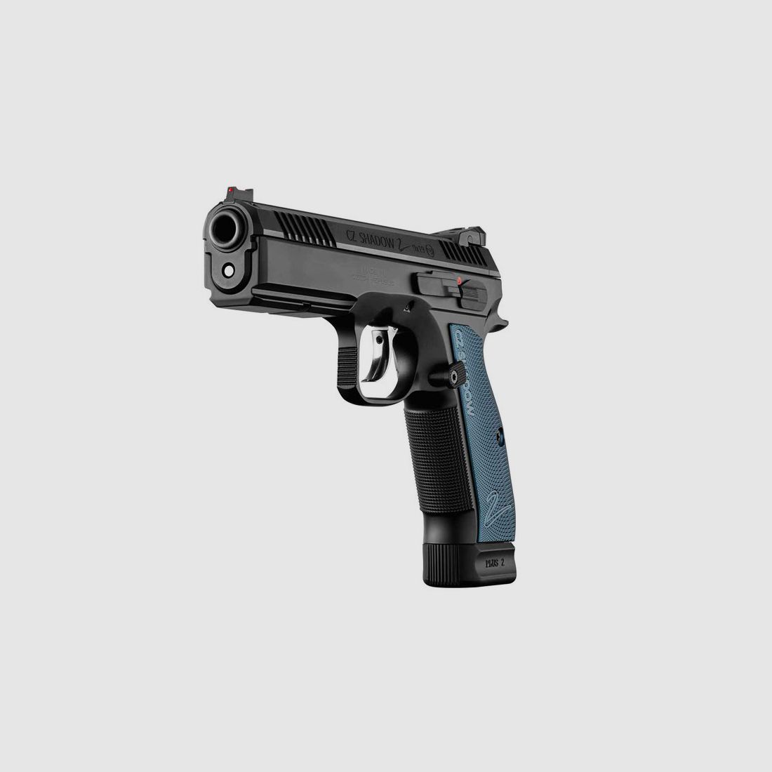 CZ Shadow 2, Negro-Azul