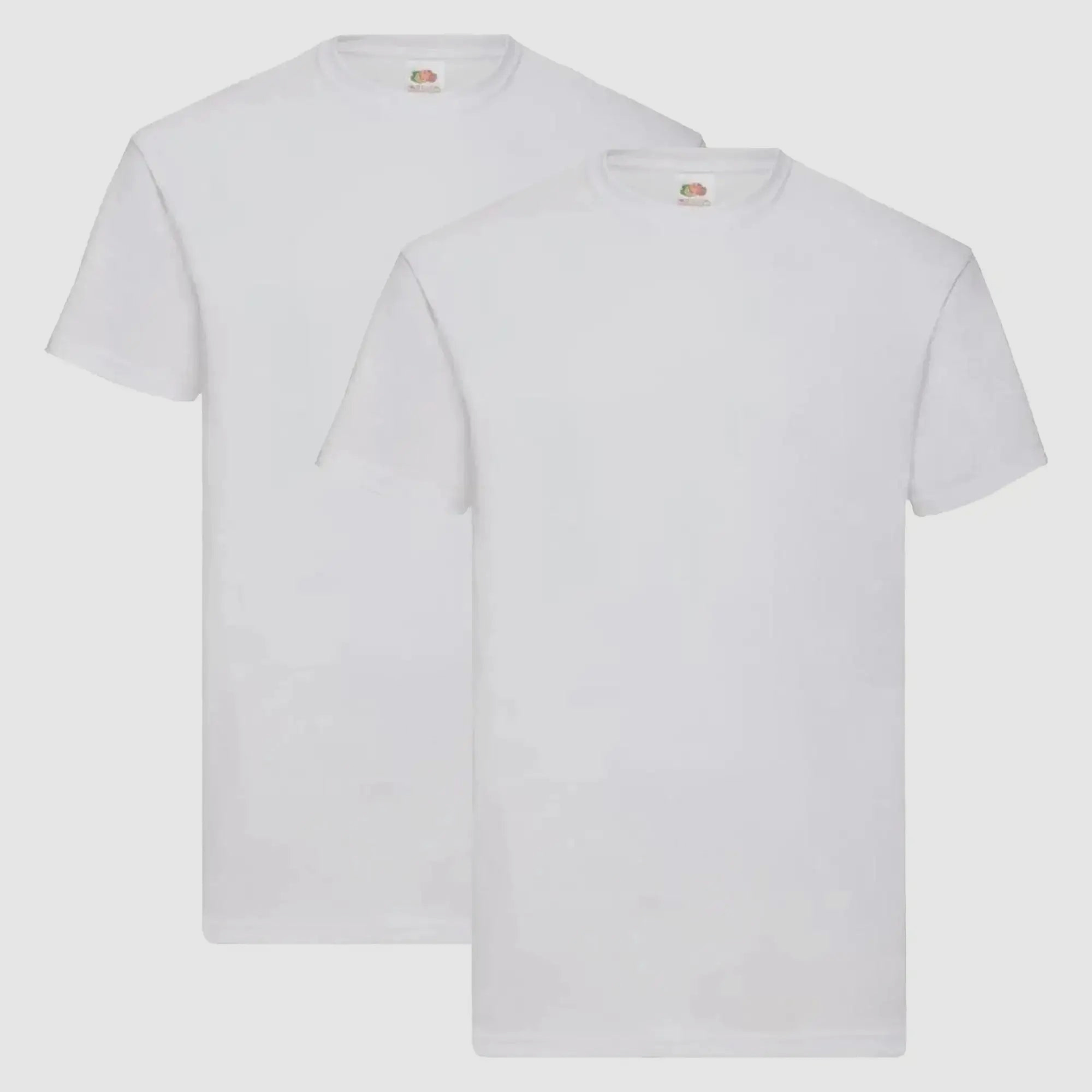 Fruit Of The Loom Fruit of the Loom T-Shirt Valueweight T 2er Pack - White / S Men's