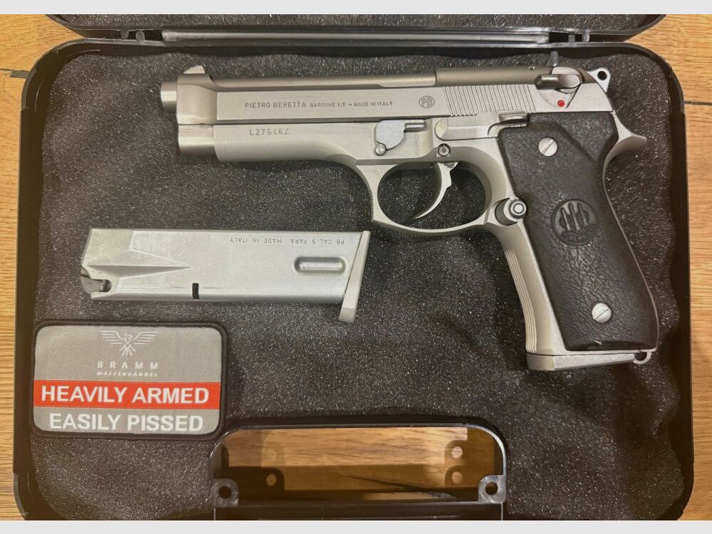 Beretta 92FS - stal nierdzewna