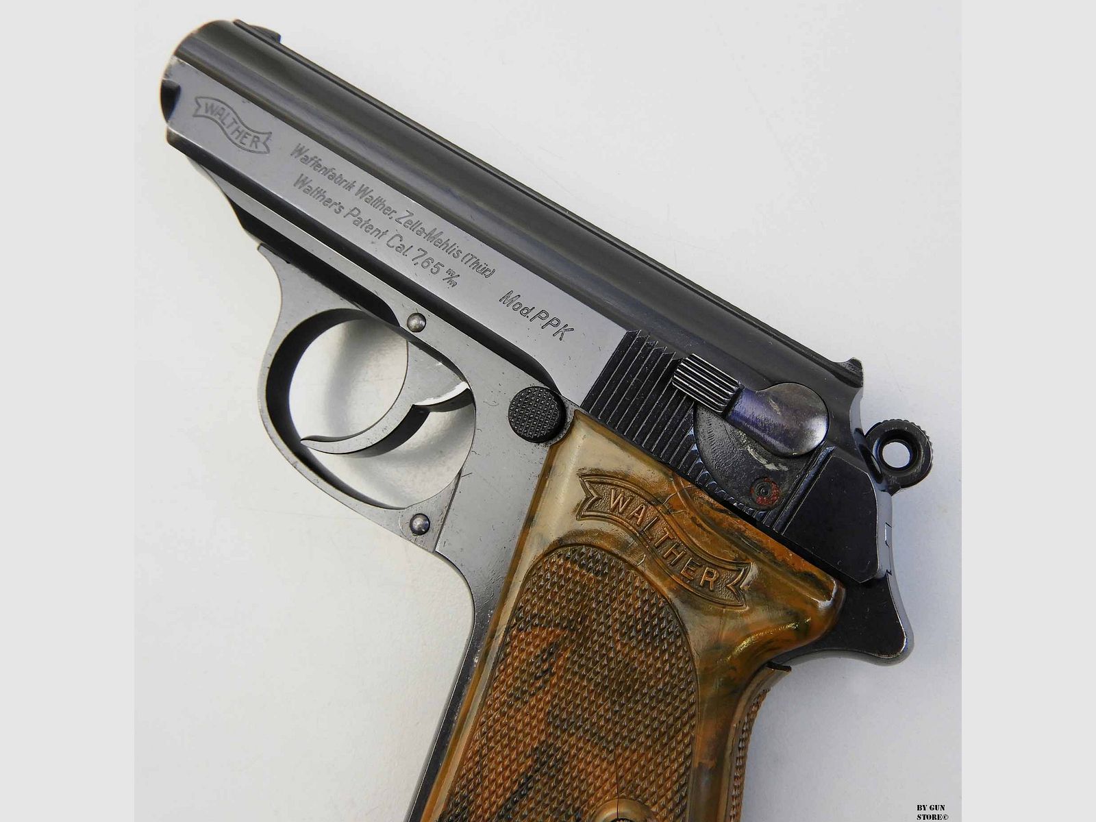 Pistola Walther Zella Mehlis mod. PPK cal. 7,65 mm n.º de serie 898444, imagen 6 de 6