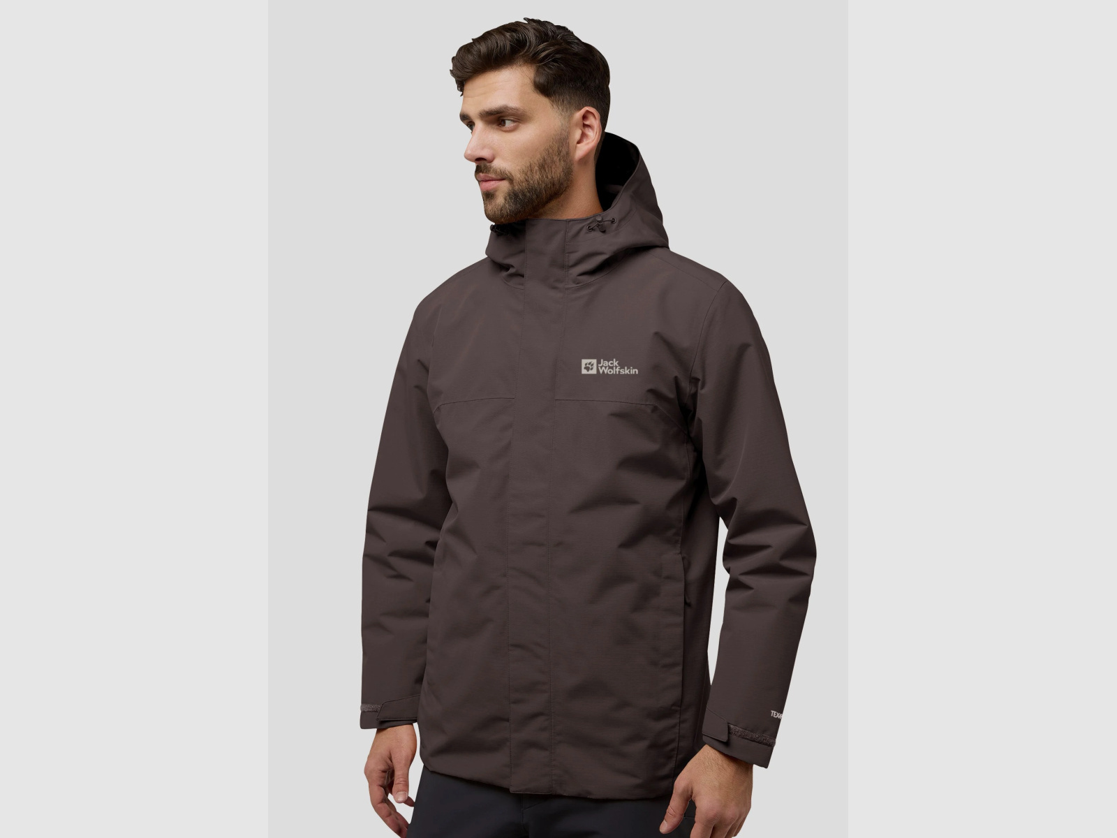 JACK WOLFSKIN Altenberg 3in1 Jkt M Peat