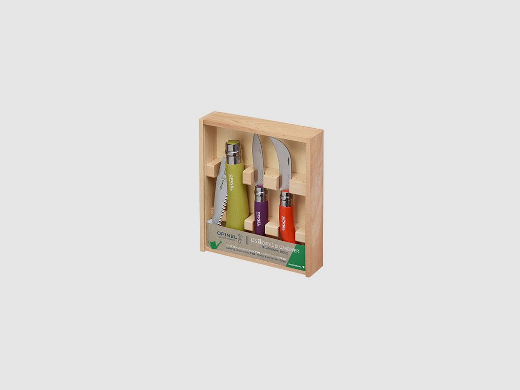 Set Opinel Scatola del Giardiniere Inox - OP001617