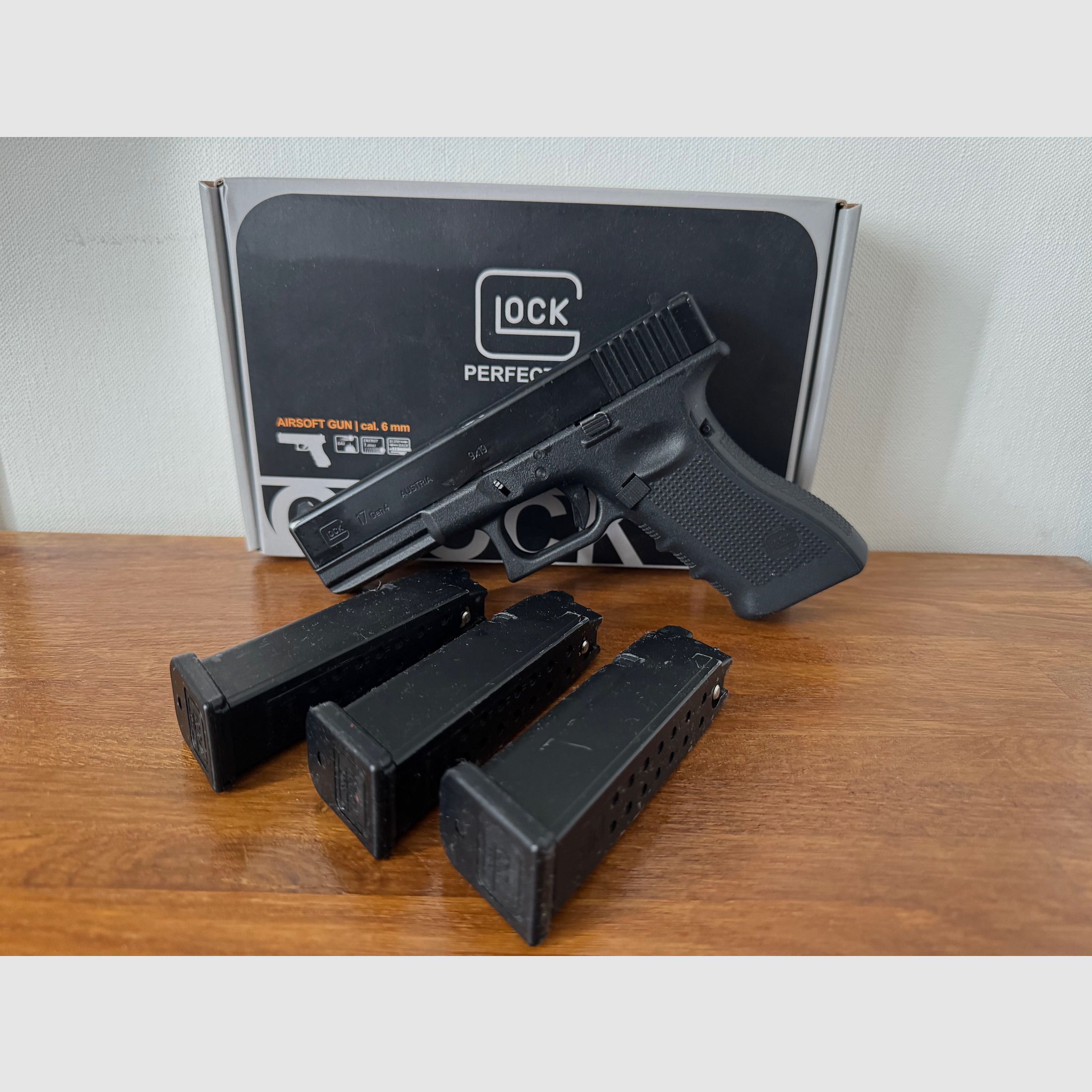 VFC Glock 17 GBB Gen 4 – Top Zustand – inkl. 3 Magazine & OVP 