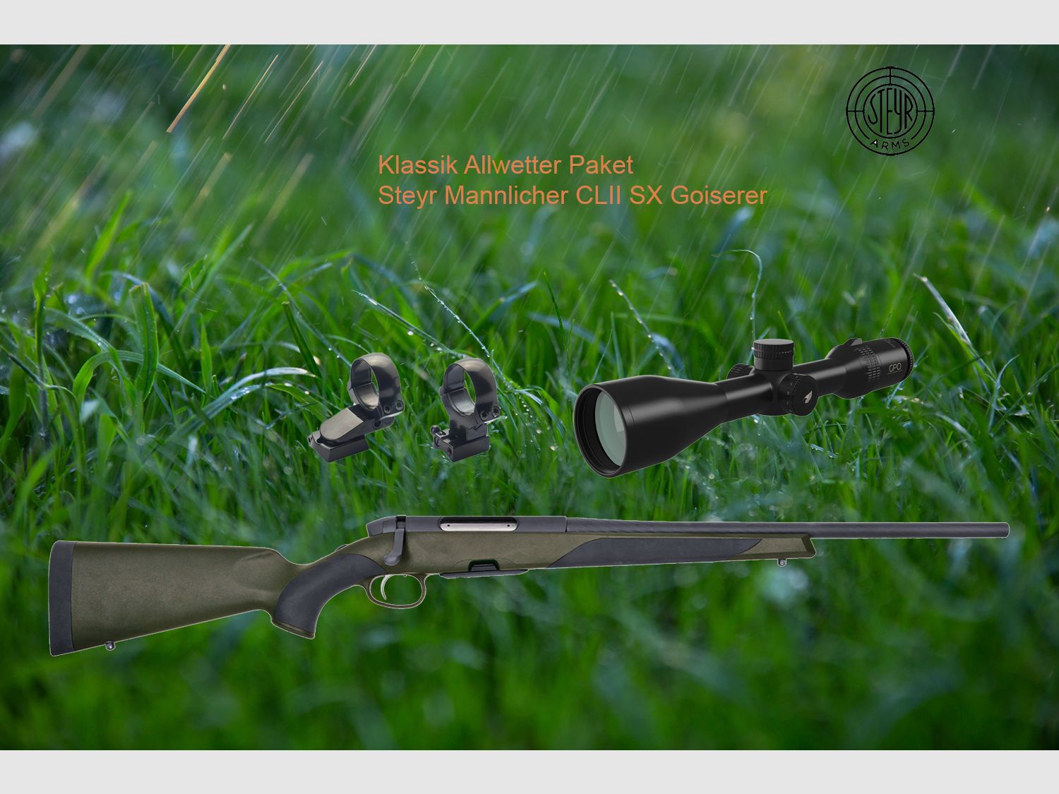 Steyr Mannlicher CLII SX Goiserer Jungjäger-Paket