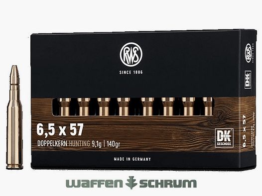 RWS Doppelkern 9,1g - 140gr 6,5x57