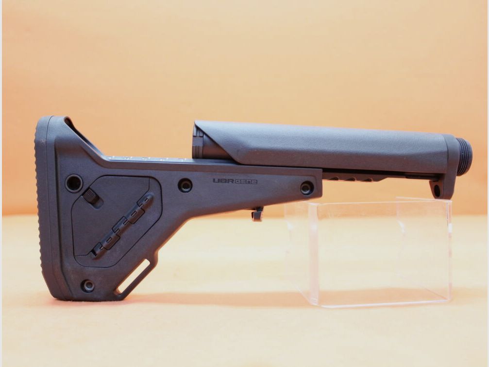 Magpul AR-15: Buttstock Magpul UBR 2.0 (MAG482-BLK) Utility/Battle Rifle Stock Polymer Black