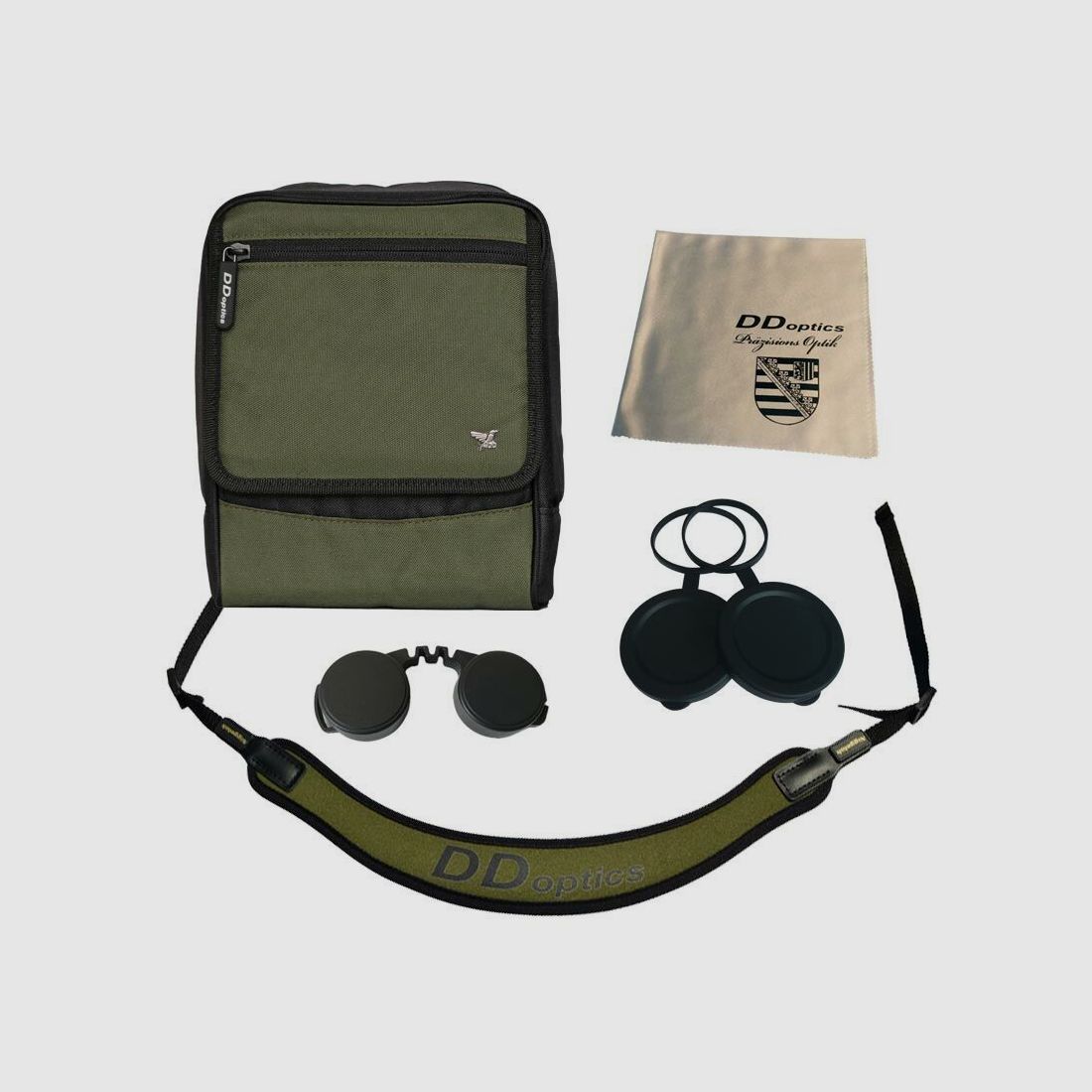 DDoptics binocolo Pirschler 10x45 Gen3 | verde