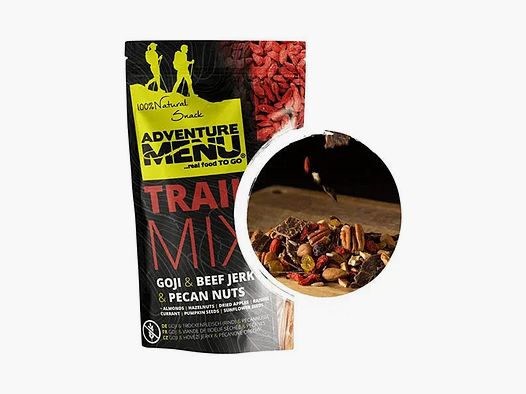 Adventure Menu Adventure Menu Trailmix Goji Beef Jerky Pecannüsse 50 g